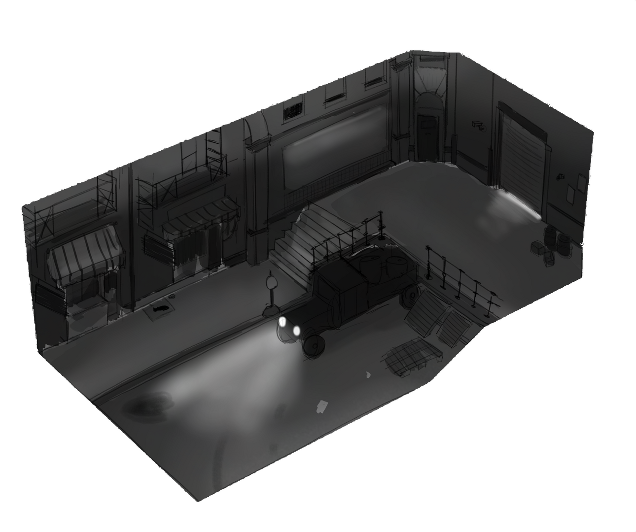 lighting/value idea lighting/value idea