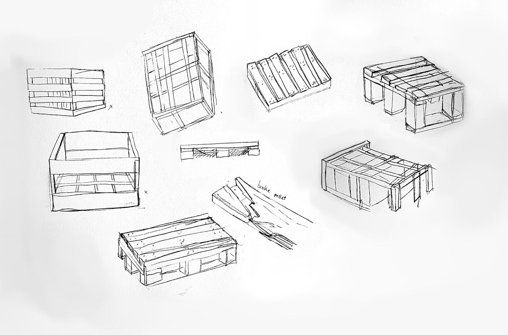 crate/pallet studies crate/pallet studies